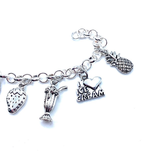 I Love Ice Cream Charm Bracelet - Picture 6 of 7